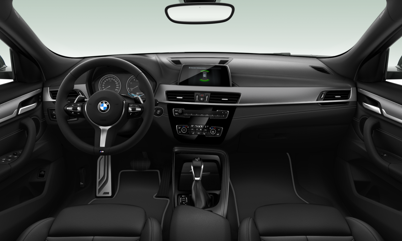 Interior of BMW X2 xDrive20d (F39), VIN WBAYN32040EM83513