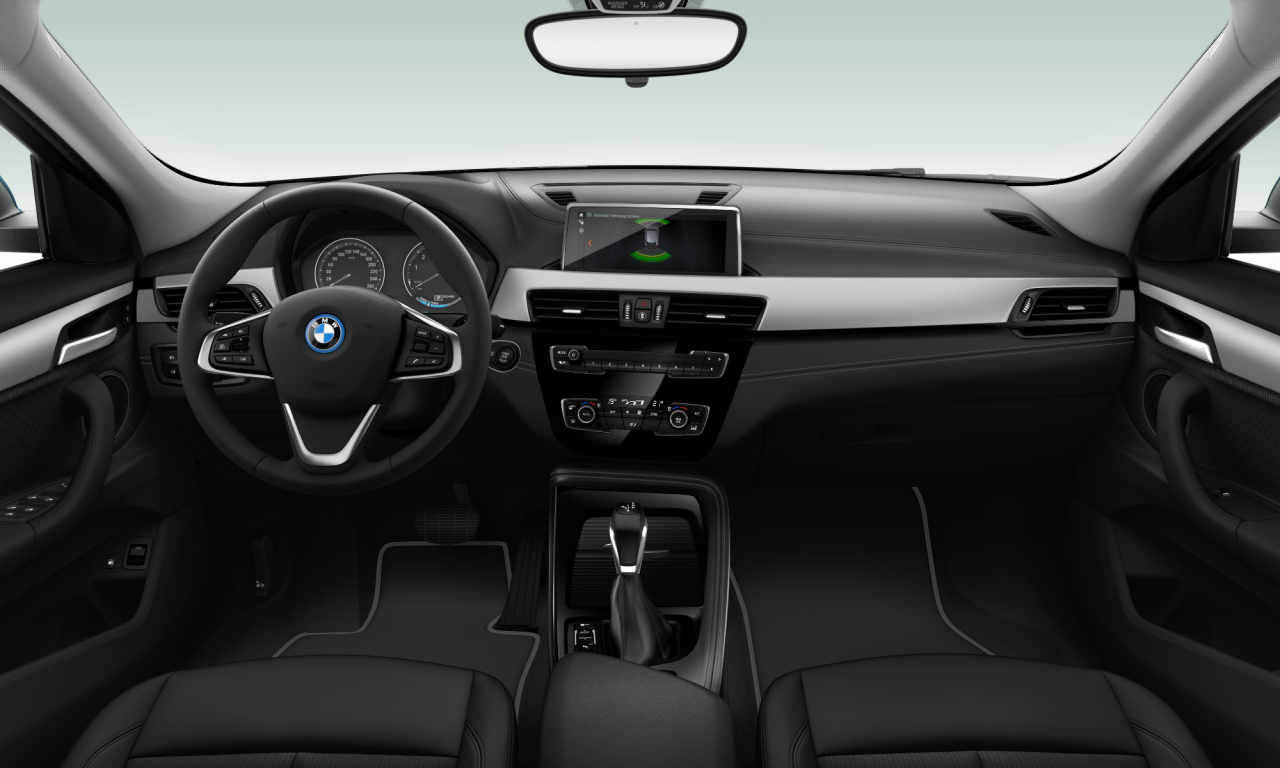 Interior of 2023 BMW X2 xDrive25e (F39), VIN WBAYN910805W71875