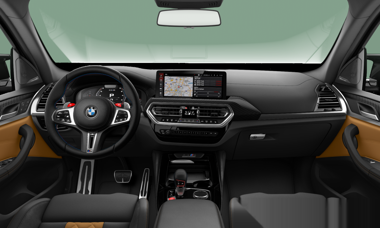 Interior of BMW X3 M (F97 (MUE)), VIN WBS11EC0909V58654