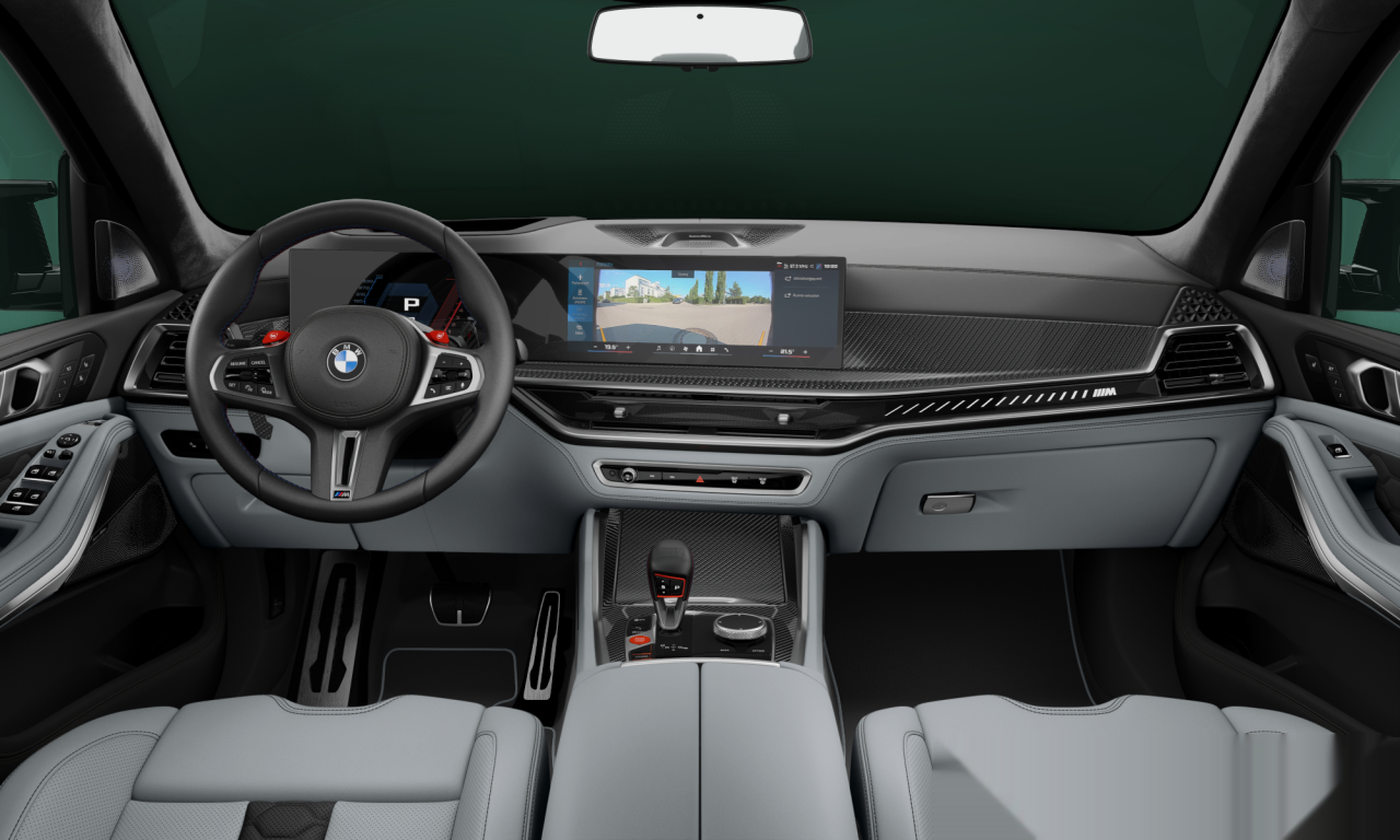 Interior of BMW X5 M Competition (F95 (MUE)), VIN WBS11ET01T9346657