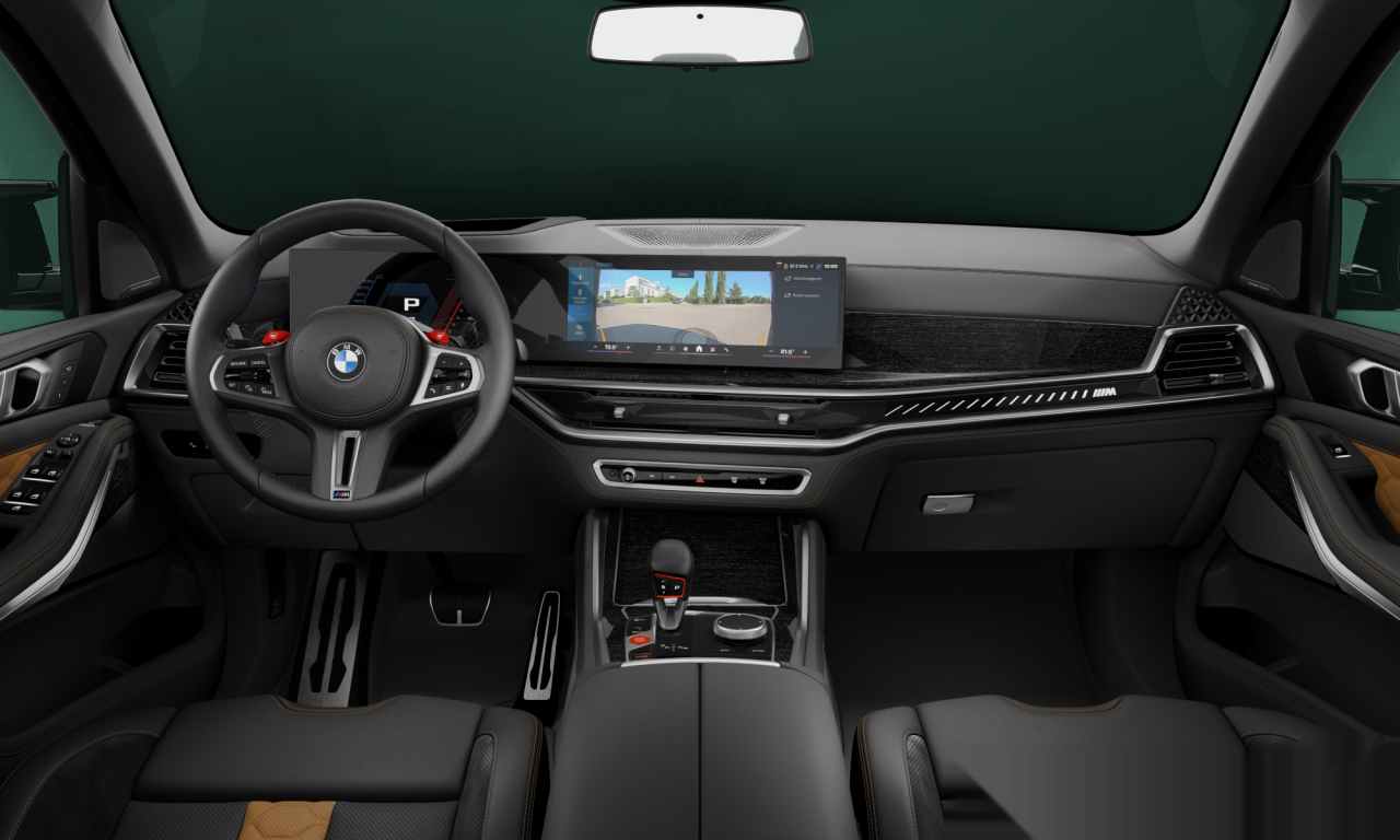 Interior of BMW X5 M Competition (F95 (MUE)), VIN WBS11ET0809Y03234