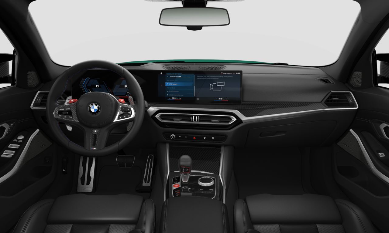 Interior of BMW M3 Competition M xDrive (G81), VIN WBS11GB02RFR25132