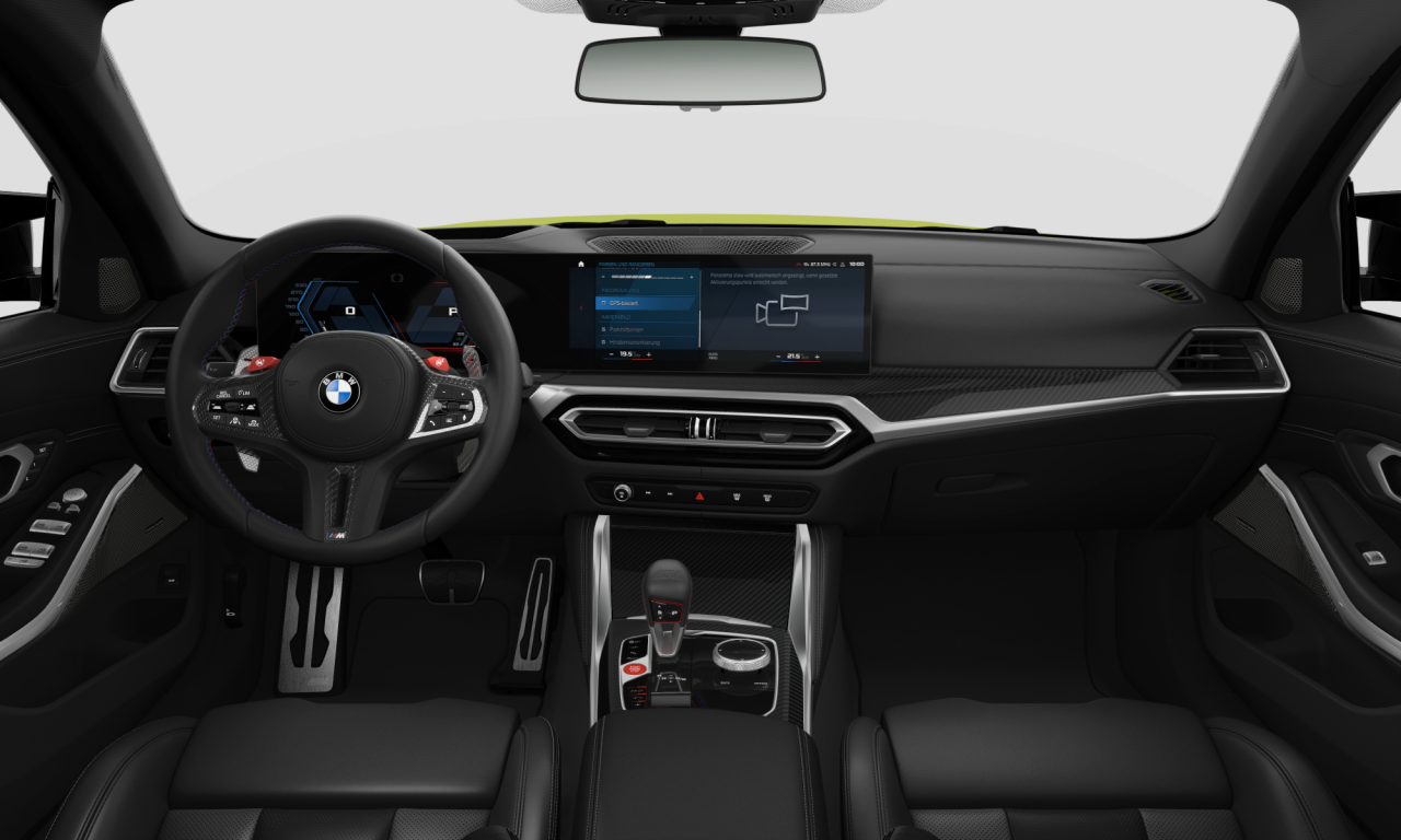 Interior of BMW M3 Competition M xDrive (G81), VIN WBS11GB090FS85195