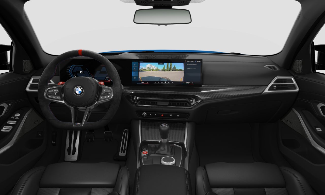 Interior of 2026 BMW M3 (G80 (MUE)), VIN WBS11HJ030FX22325