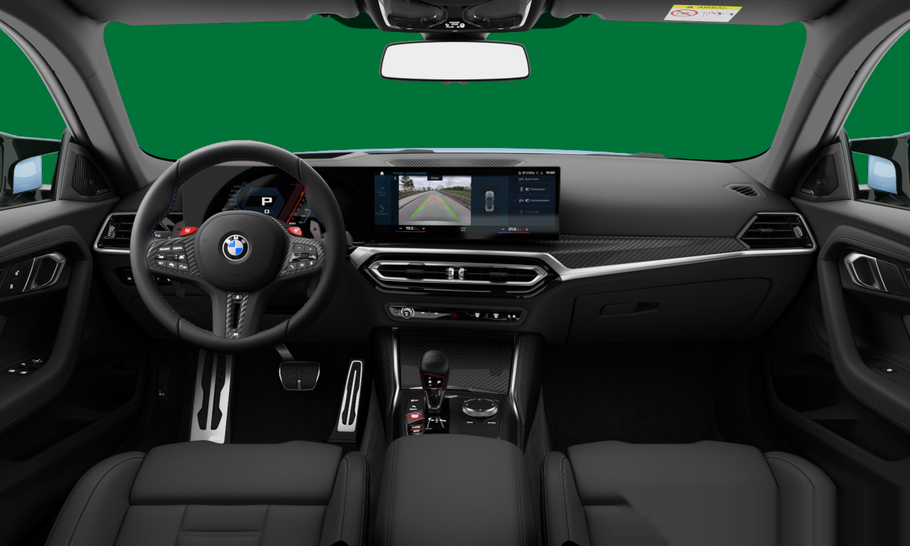Interior of BMW M2 (G87), VIN WBS12DM0108E56182