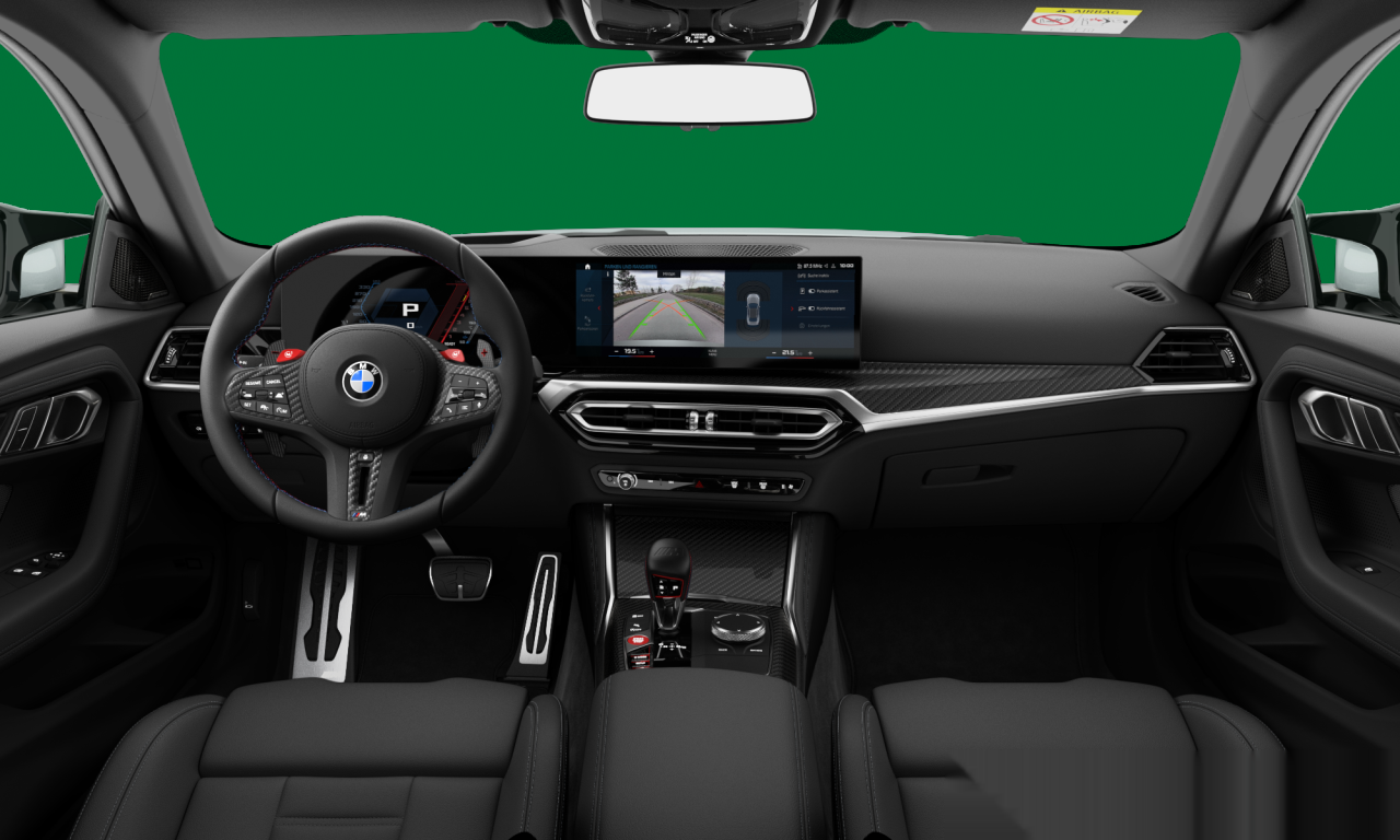 Interior of 2023 BMW M2 (G87), VIN WBS12DM0308D55211