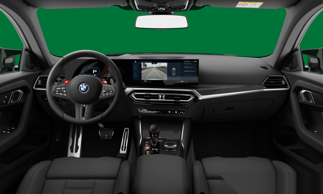 Interior of BMW M2 (G87), VIN WBS12DM0308E74702