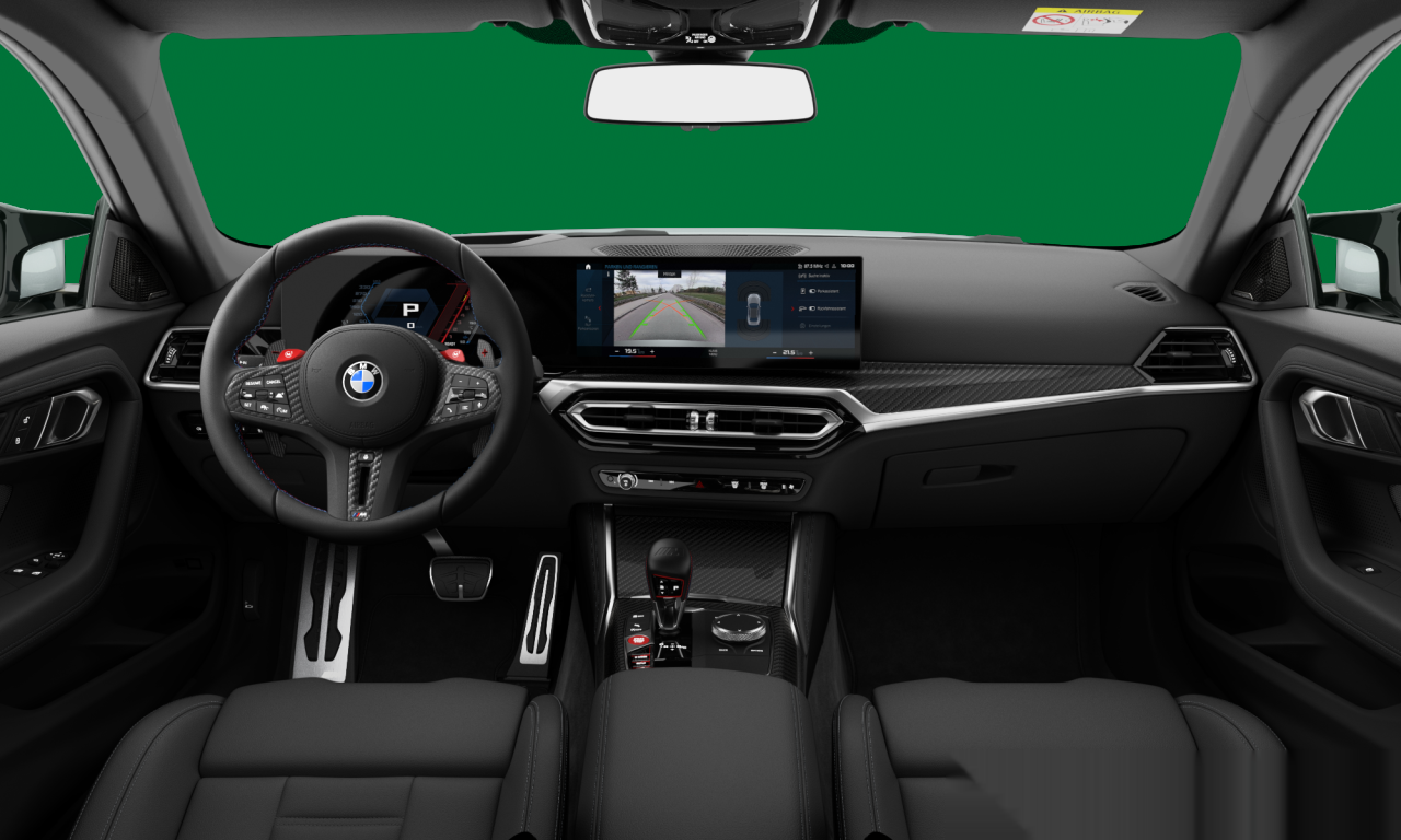Interior of BMW M2 (G87), VIN WBS12DM0708E28595