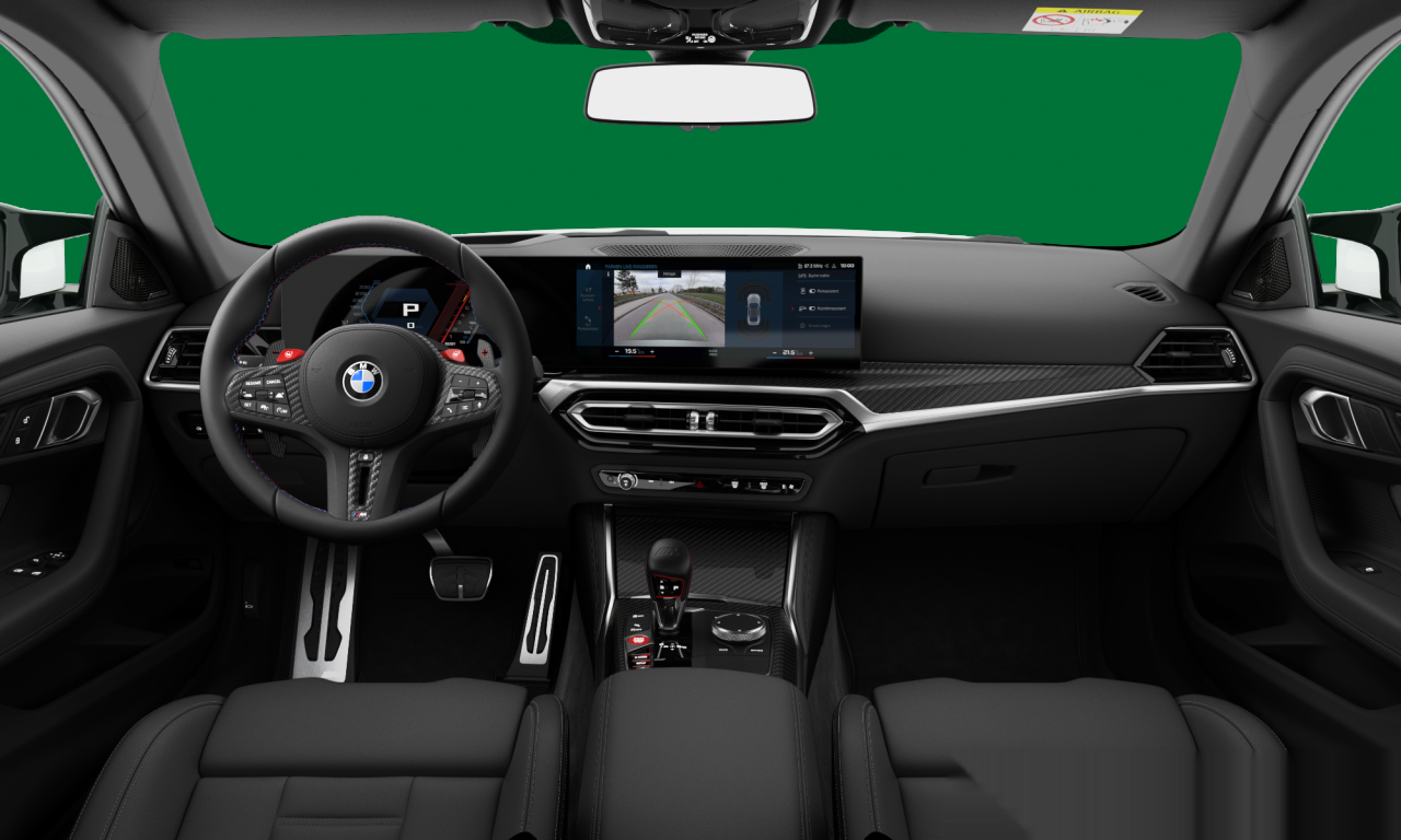 Interior of BMW M2 (G87), VIN WBS12DM0808E67583