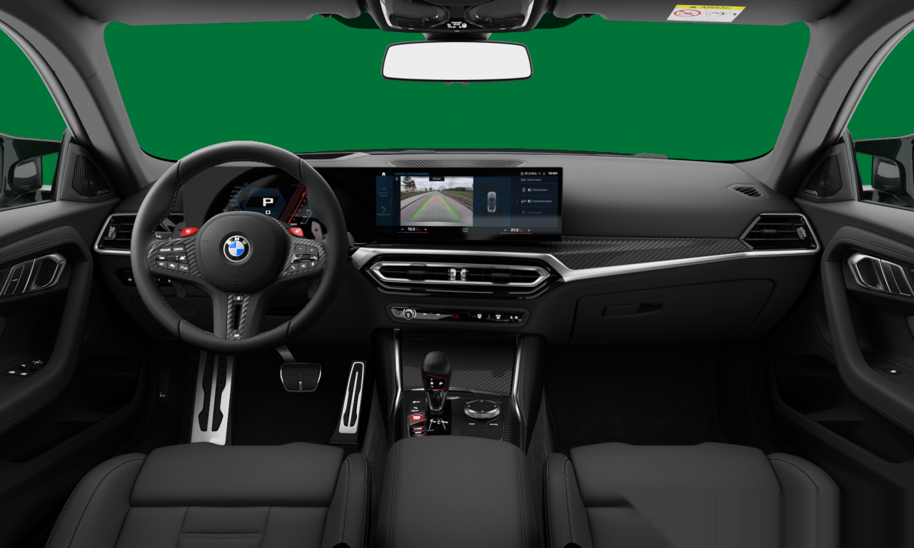 Interior of BMW M2 (G87), VIN WBS12DM0X08D16390