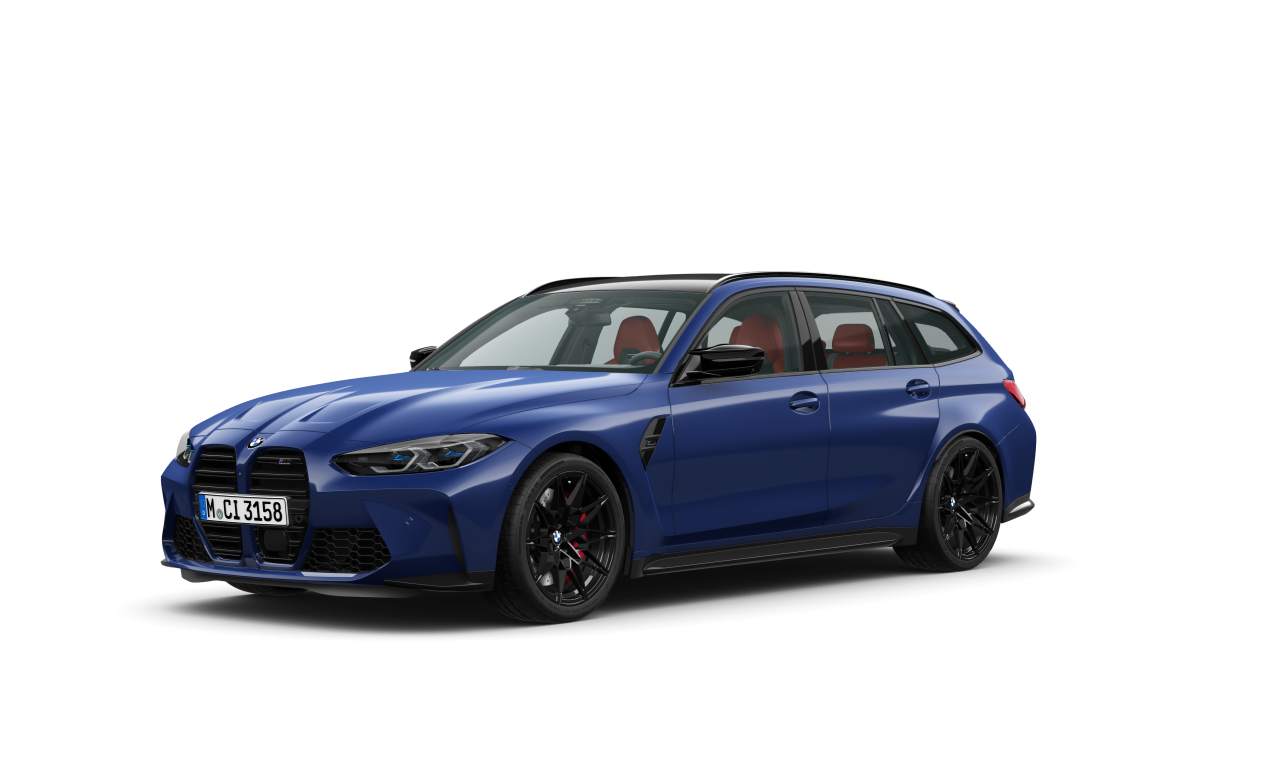 Exterior of BMW M3 Competition M xDrive (G81), VIN WBS12GB030FS86128