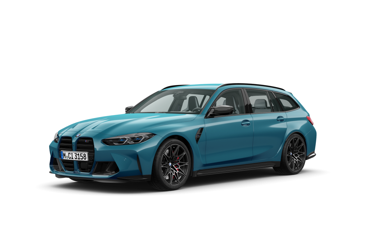 Exterior of 2023 BMW M3 Competition M xDrive (G81), VIN WBS12GB040FS07274
