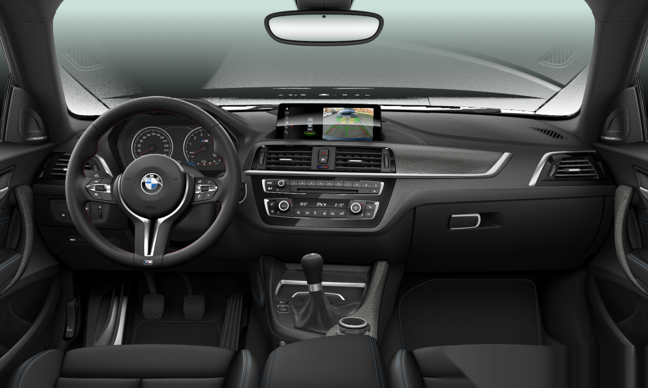 Interior of 2017 BMW M2 (F87 (MUE)), VIN WBS1J520X0VD42999
