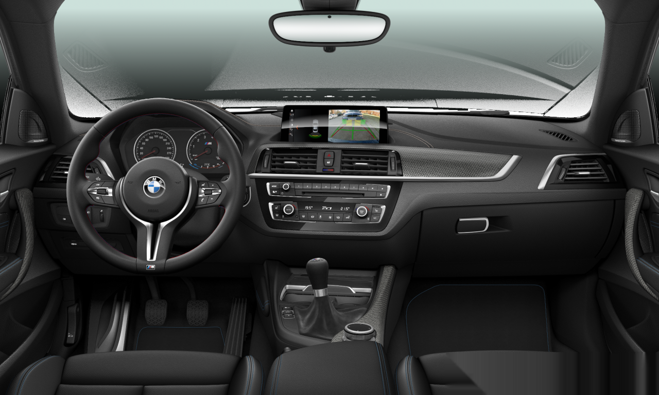 Interior of BMW M2 (F87 (MUE)), VIN WBS1J5C51JVD35872