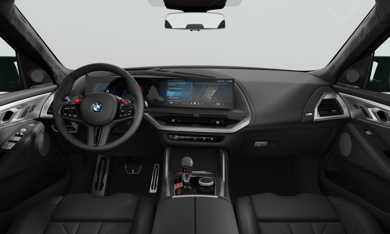 Interior of BMW XM (G09), VIN WBS21CS0909Z29161