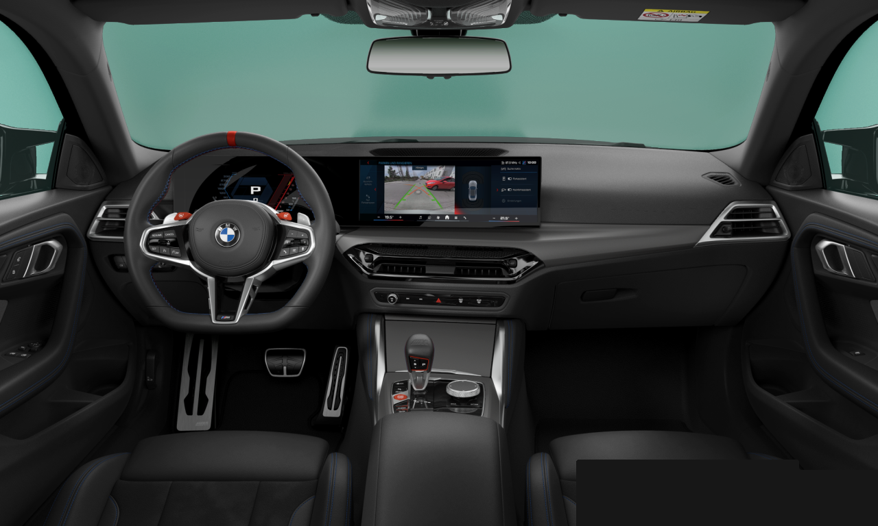 Interior of BMW M2 (G87 (MUE)), VIN WBS21DM0308F65072