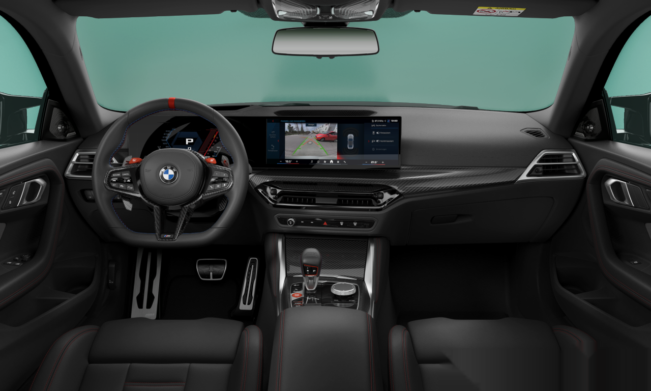Interior of BMW M2 (G87 (MUE)), VIN WBS21DM0808F07734
