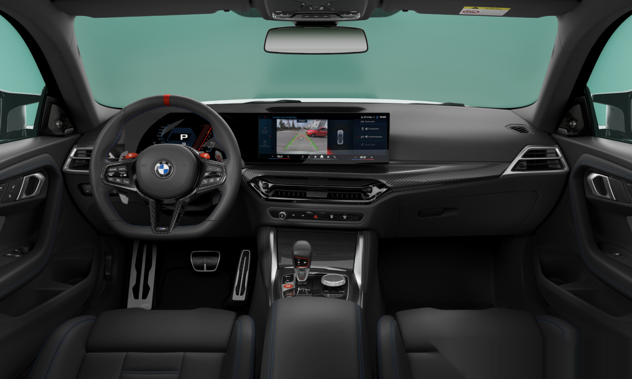 Interior of BMW M2 (G87 (MUE)), VIN WBS21DM0XT8G55355