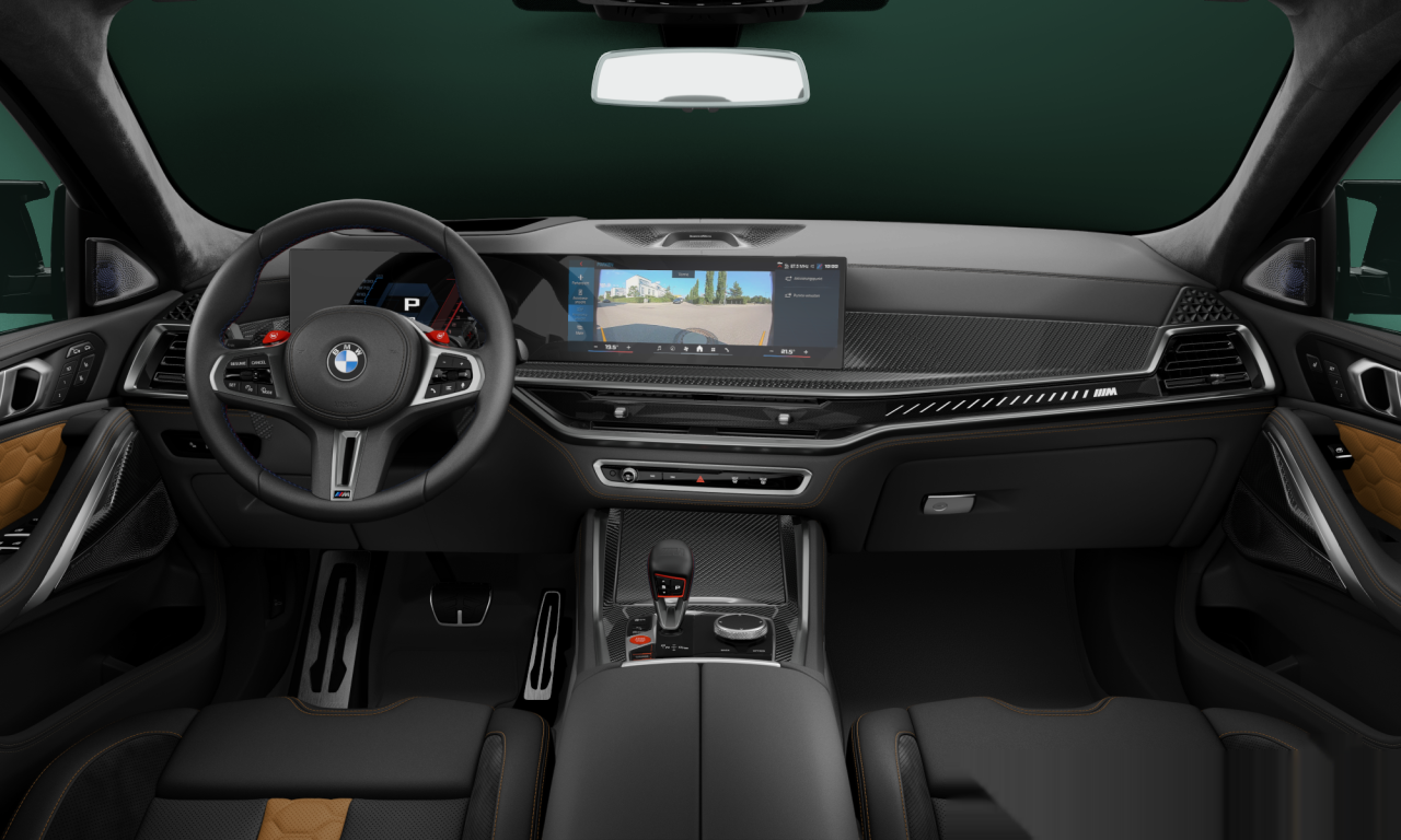 Interior of 2024 BMW X6 M Competition (F96 (MUE)), VIN WBS21ET0709Y02953