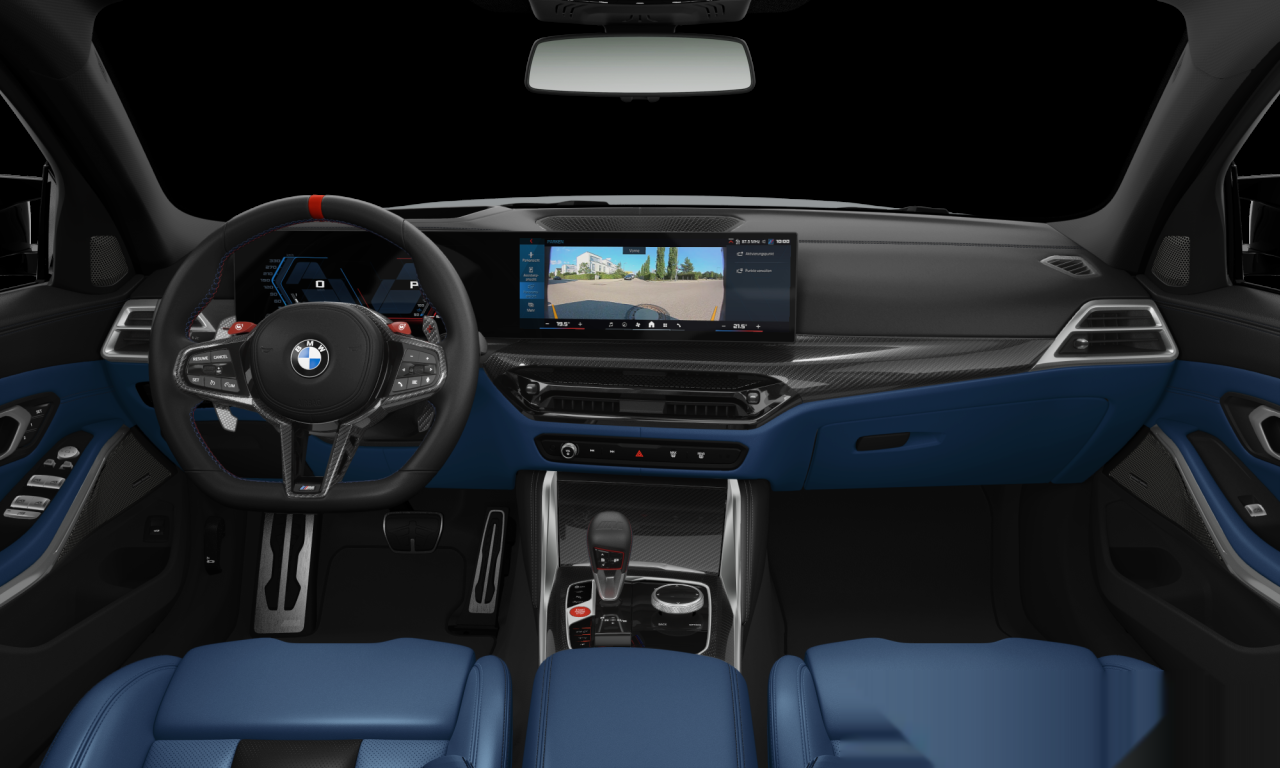 Interior of BMW M3 Competition M xDrive (G81 (MUE)), VIN WBS21GB000FX26832