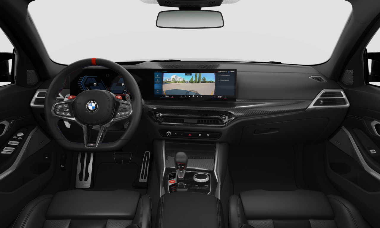 Interior of BMW M3 Competition M xDrive (G81 (MUE)), VIN WBS21GB00TFX01028