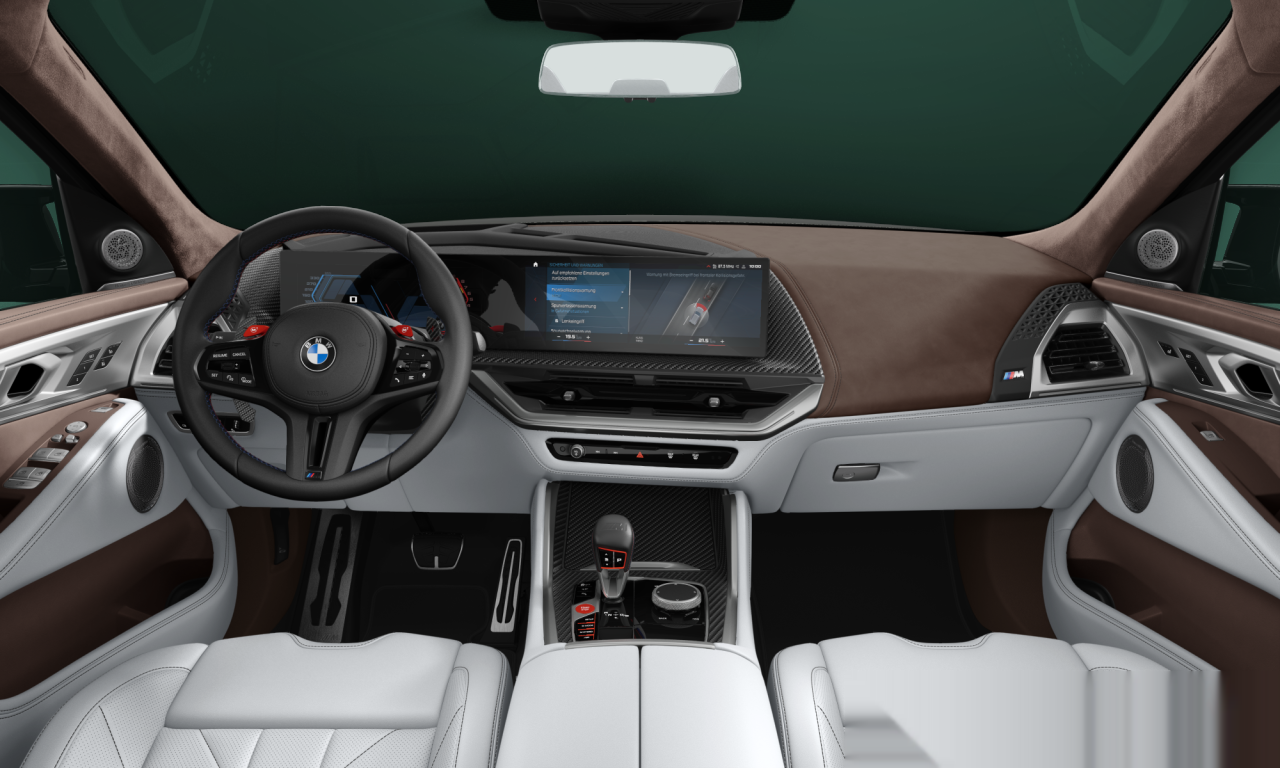 Interior of 2023 BMW XM (G09), VIN WBS22CS0209S36333