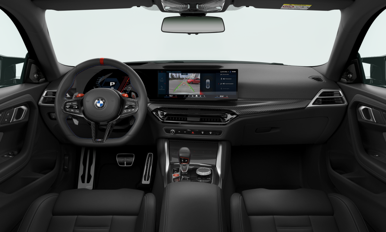 Interior of BMW M2 (G87 (MUE)), VIN WBS22DM0508F74515