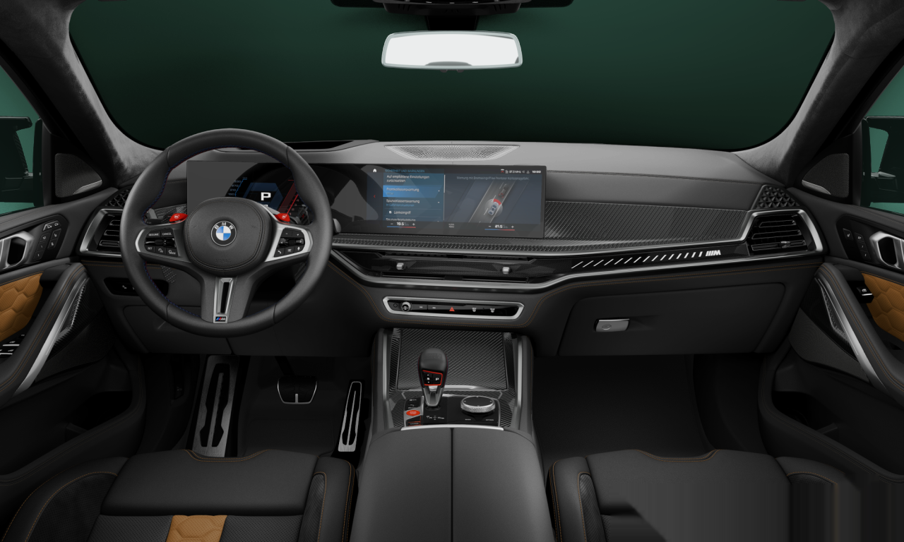 Interior of BMW X6 M Competition (F96 (MUE)), VIN WBS22ET0609S92964