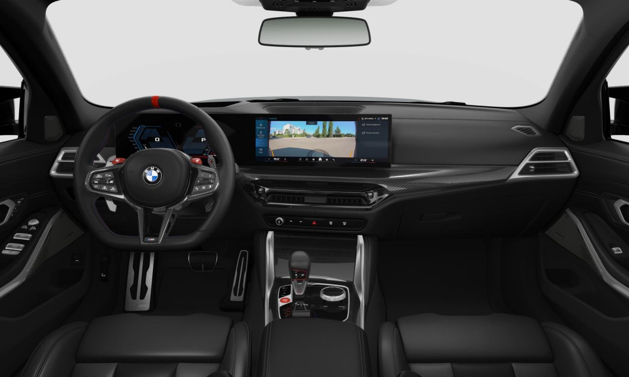 Interior of BMW M3 Competition M xDrive (G81 (MUE)), VIN WBS22GB080FV93069