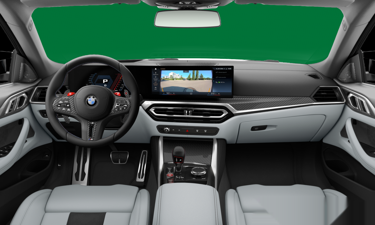 Interior of BMW M4 Competition M xDrive (G83), VIN WBS31BA03RCN61270