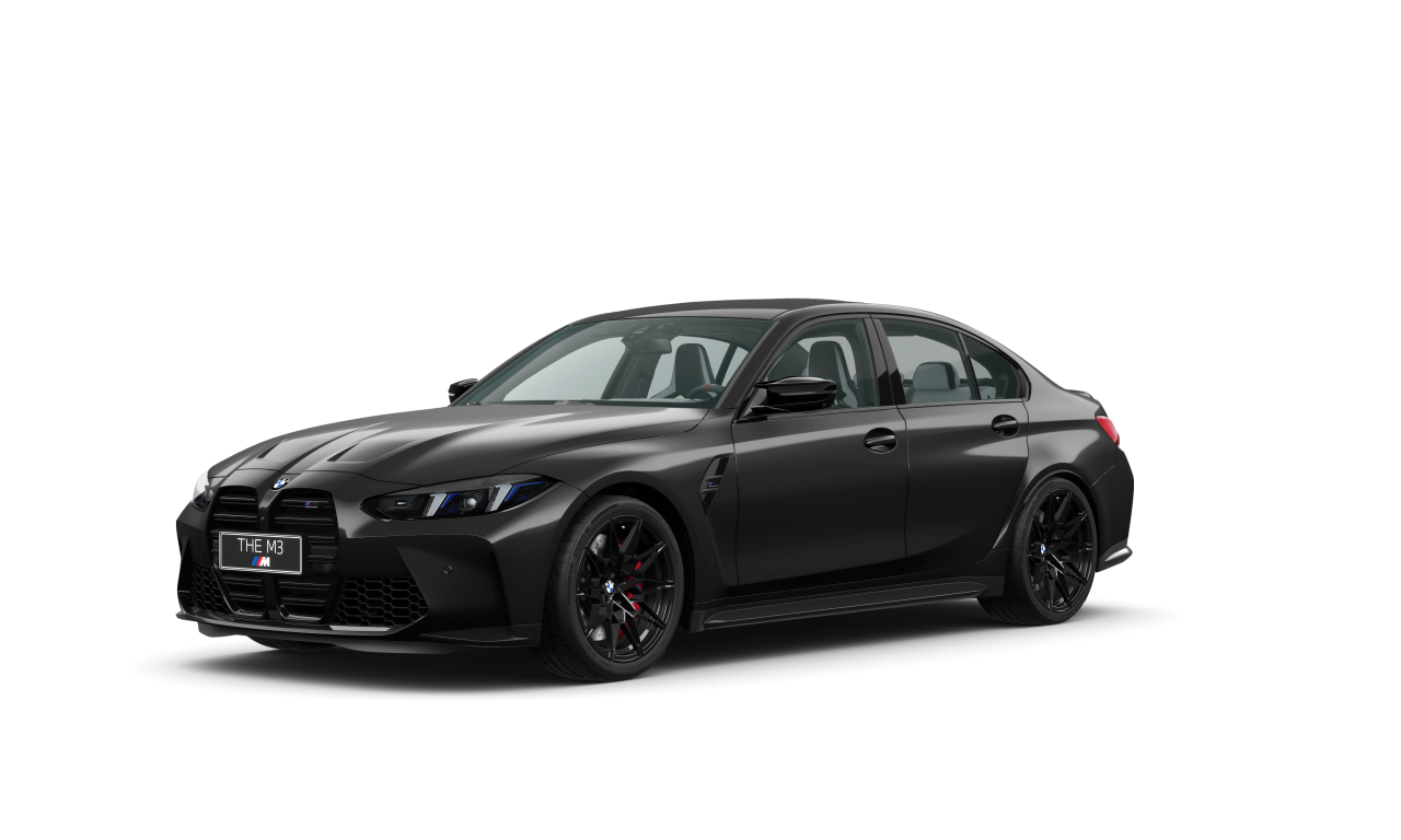 Exterior of 2024 BMW M3 Competition M xDrive (G80 (MUE)), VIN WBS31HJ02SFU15336