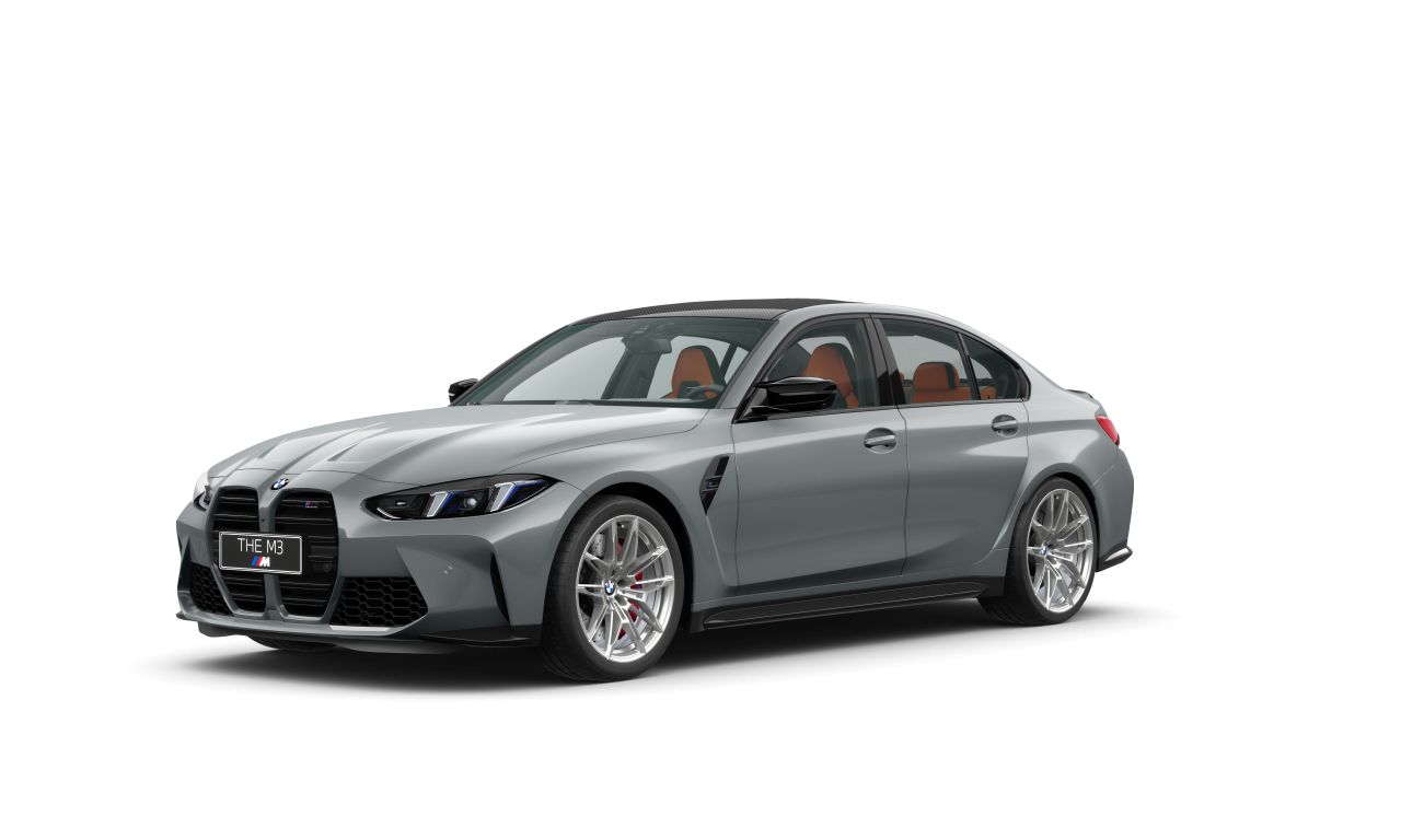 Exterior of 2025 BMW M3 Competition M xDrive (G80 (MUE)), VIN WBS31HJ0XSFU15410