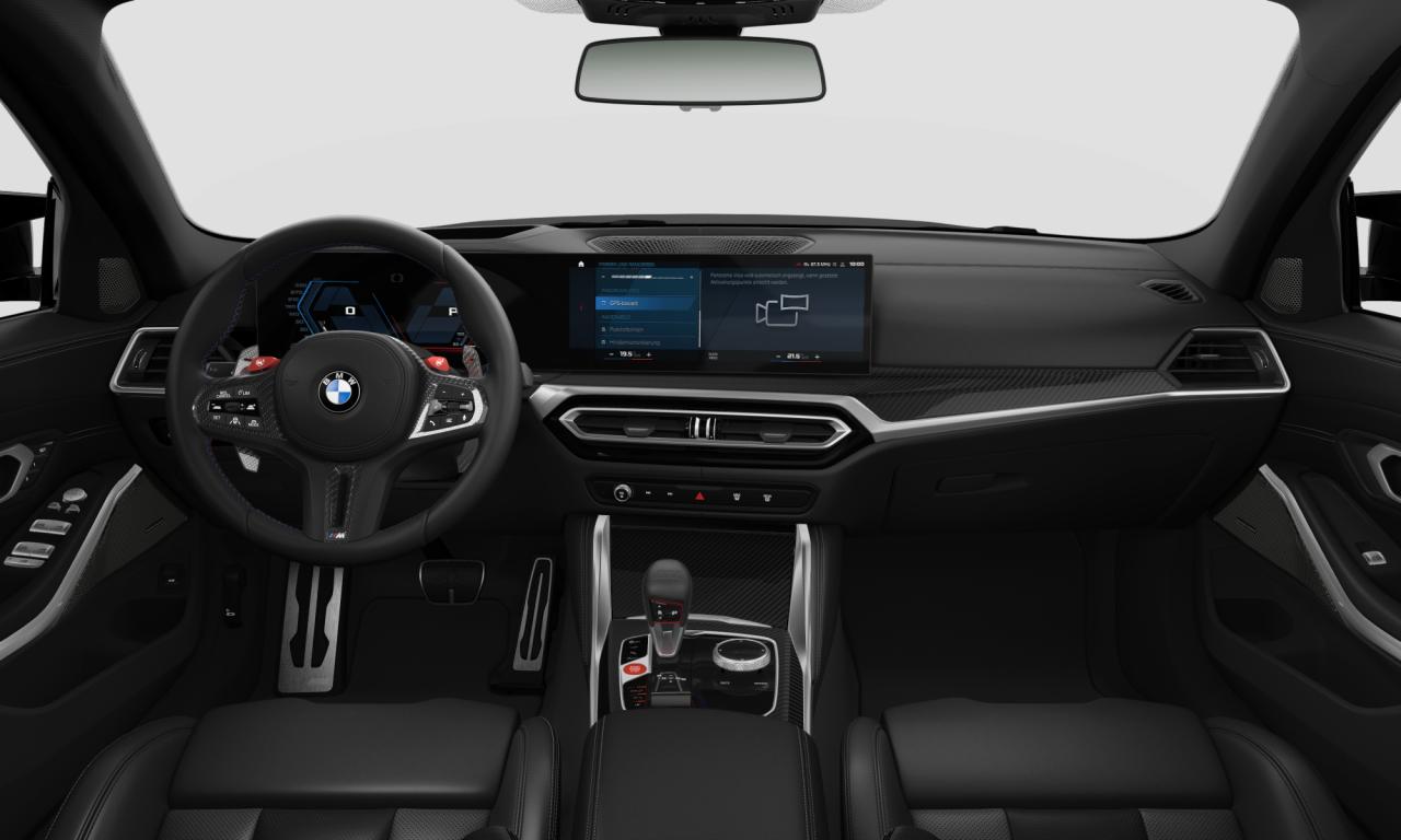 Interior of BMW M3 Competition (G80), VIN WBS32AY010FN70872
