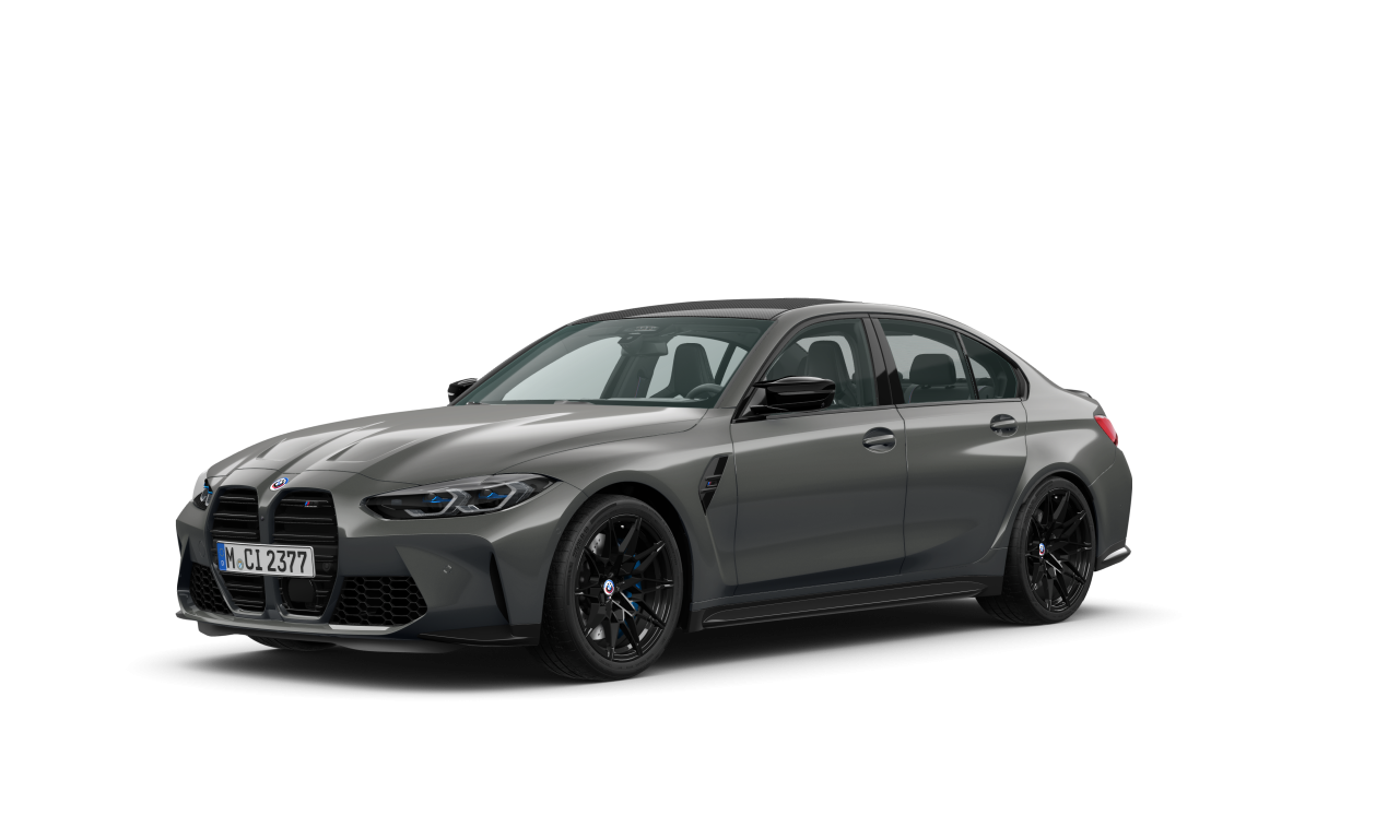 Exterior of 2022 BMW M3 Competition (G80), VIN WBS32AY020FN64479