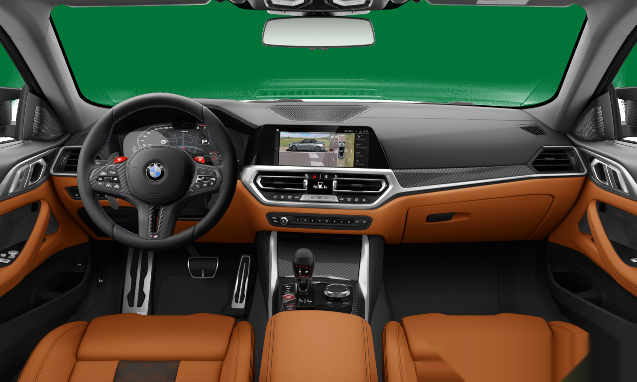 Interior of 2021 BMW M4 Competition (G82), VIN WBS32AZ000CG38503