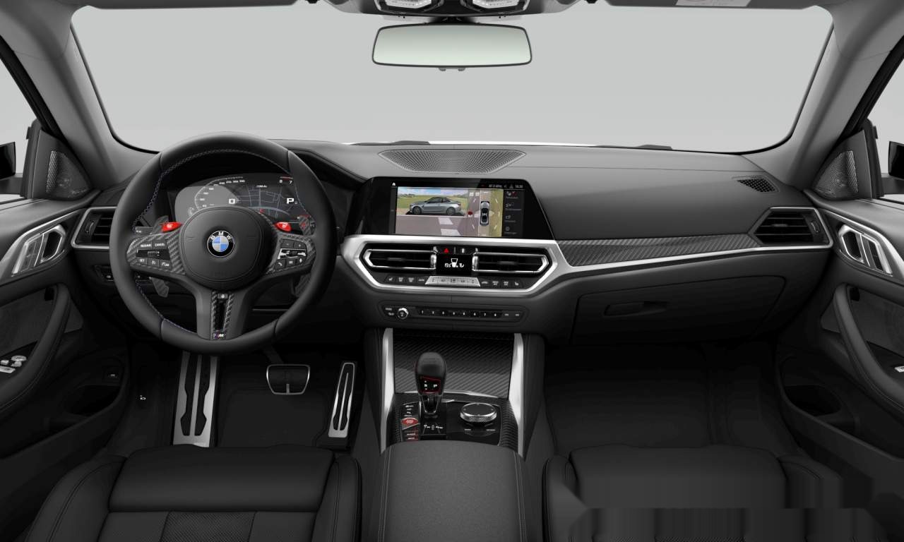 Interior of 2020 BMW M4 Competition (Coupe (2 Doors)), VIN WBS32AZ070CG16370
