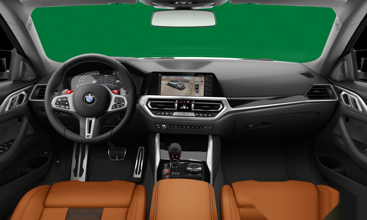 Interior of BMW M4 Competition M xDrive (G83), VIN WBS32BA060CM96463