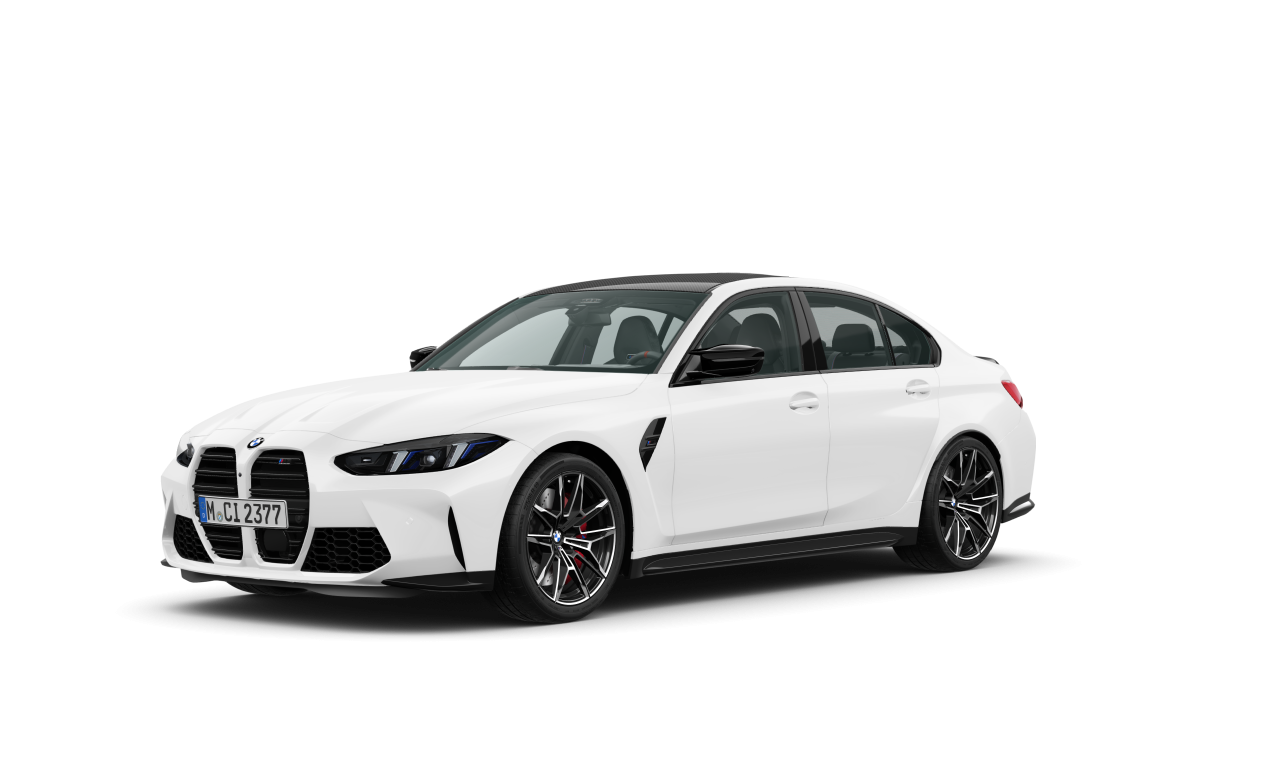 Exterior of 2024 BMW M3 Competition M xDrive (G80 (MUE)), VIN WBS32HJ040FU31158