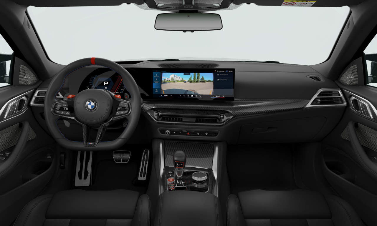 Interior of 2024 BMW M4 Competition M xDrive (G82 (MUE)), VIN WBS32HK030CT56033