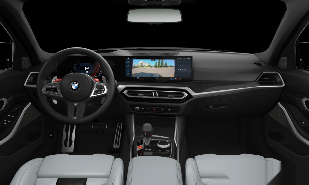 Interior of BMW M3 Competition (G80), VIN WBS33AY05MFK93775