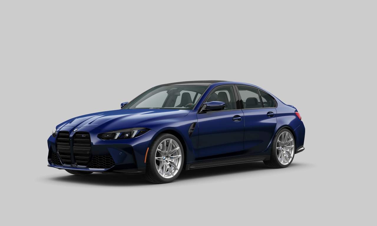 Exterior of BMW M3 Competition M xDrive (Sedan (4 Doors)), VIN WBS33HJ01SFT99110