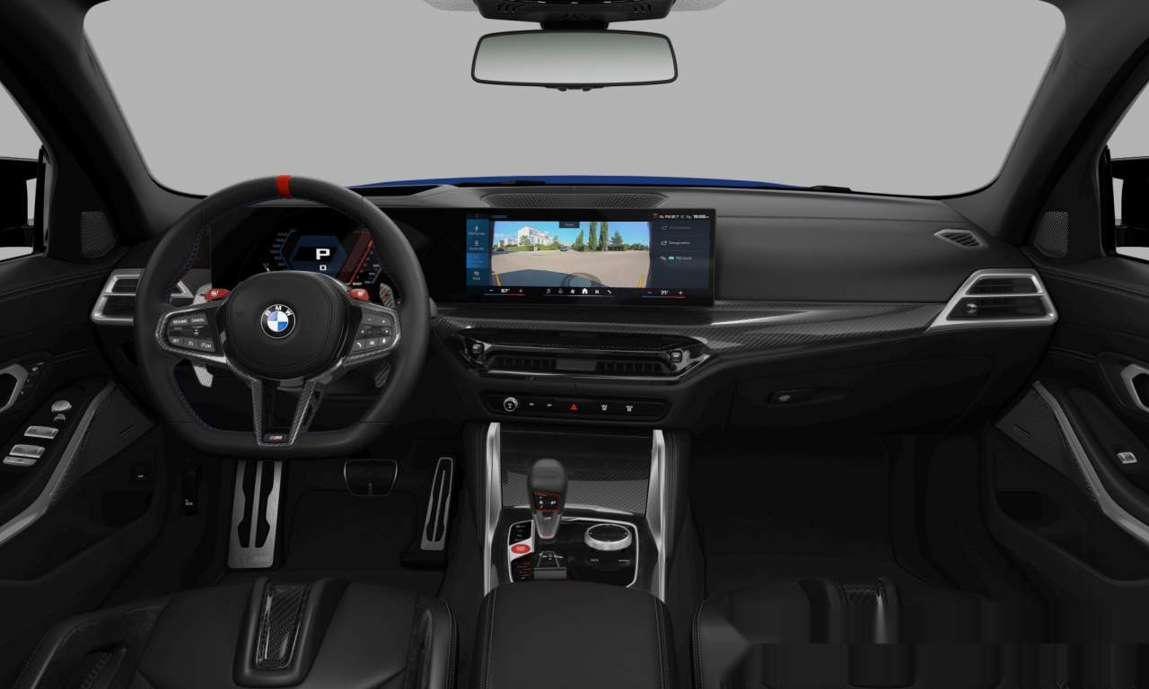 Interior of BMW M3 Competition M xDrive (Sedan (4 Doors)), VIN WBS33HJ01SFT99110