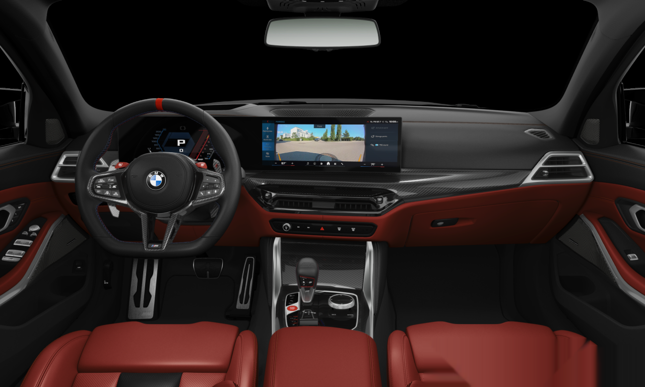 Interior of BMW M3 Competition M xDrive (G80 (MUE)), VIN WBS33HJ04TFV62656