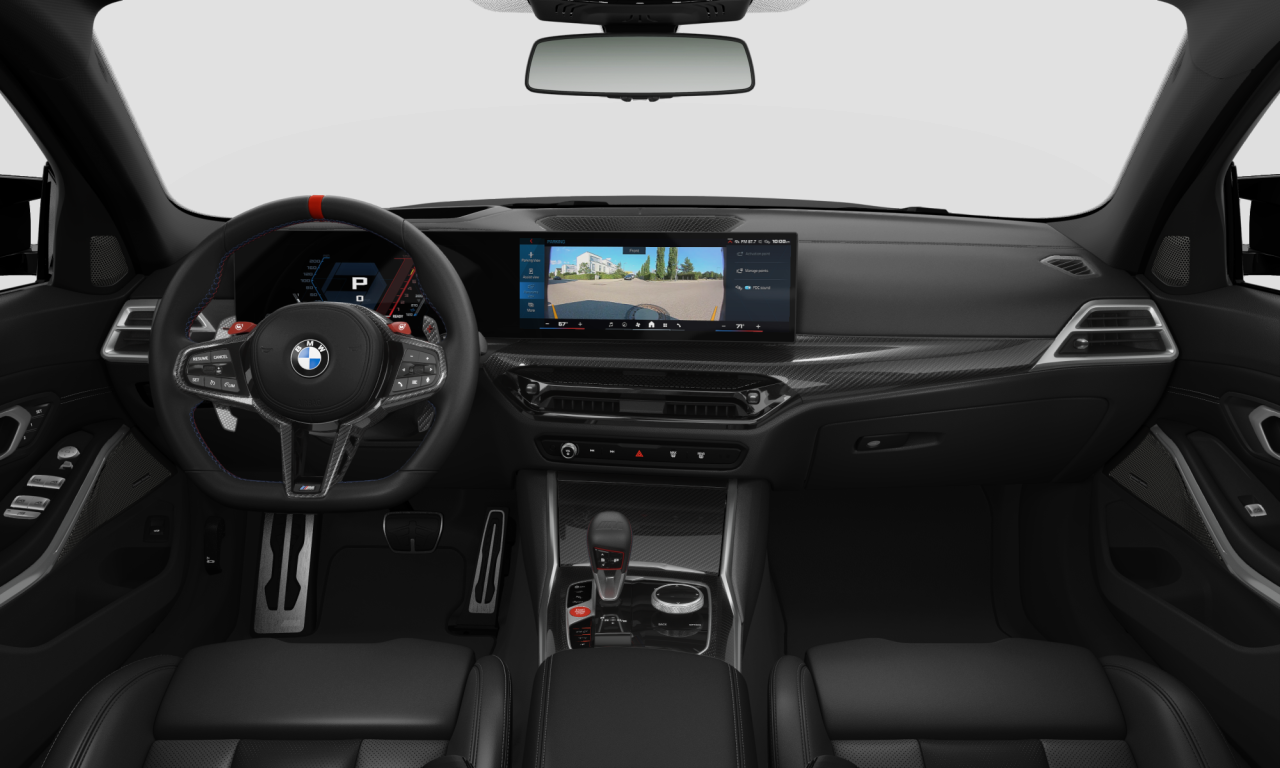 Interior of BMW M3 Competition M xDrive (G80 (MUE)), VIN WBS33HJ05TFW08544