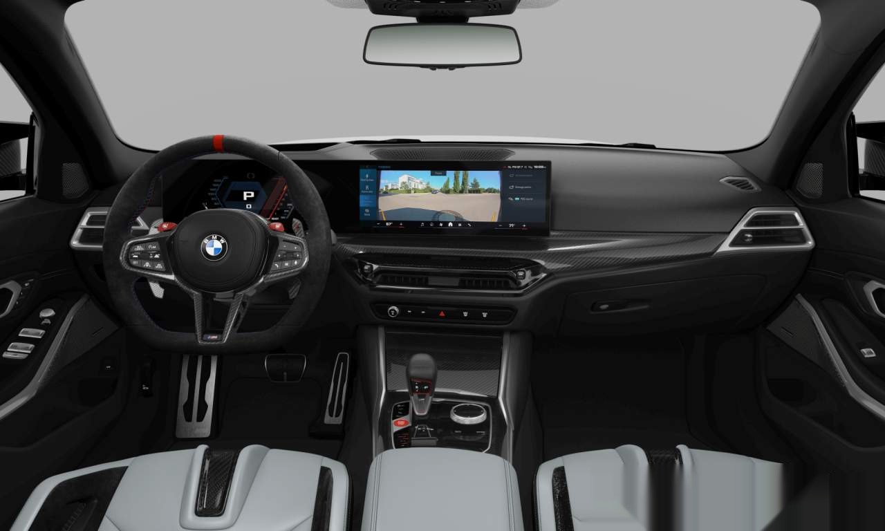 Interior of BMW M3 Competition M xDrive (Sedan (4 Doors)), VIN WBS33HJ07TFV96638