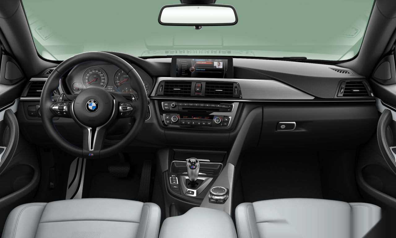 Interior of BMW M4 (F82), VIN WBS3R92080K339834