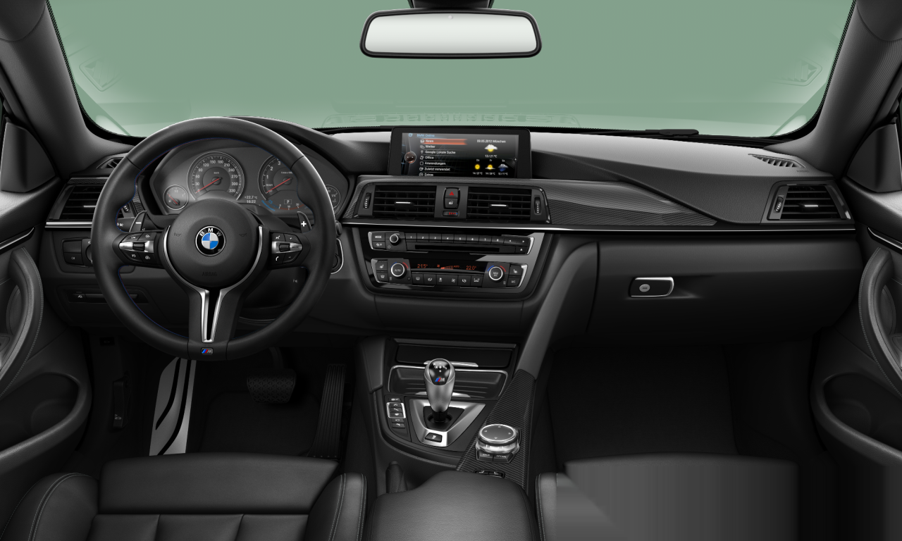 Interior of 2020 BMW M4 (F83), VIN WBS3U91050J955318