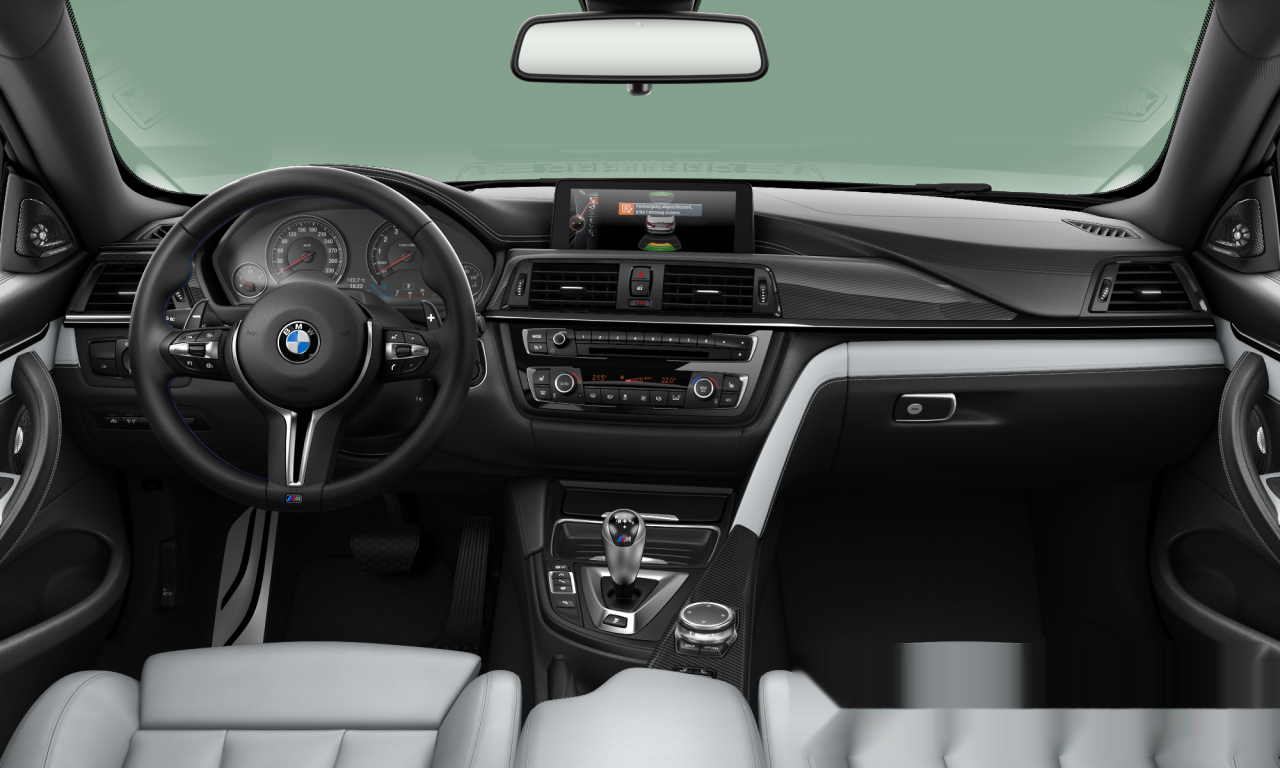 Interior of 2020 BMW M4 (F83), VIN WBS3U91050J955920