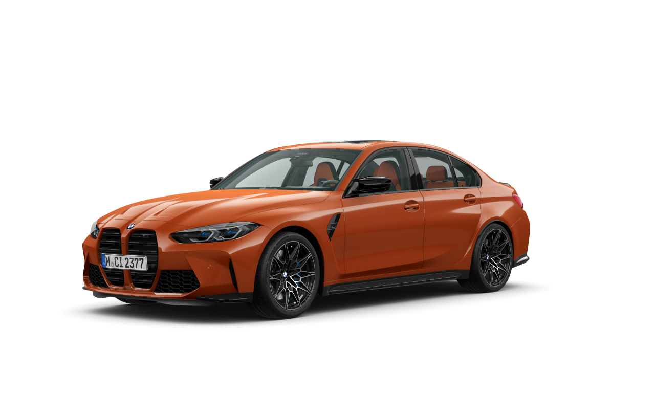 Exterior of 2023 BMW M3 Competition M xDrive (G80), VIN WBS41AY060FR17054