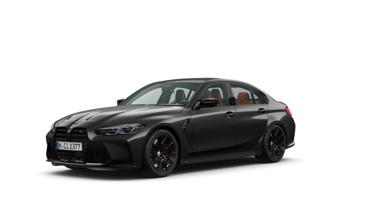 Exterior of 2022 BMW M3 Competition M xDrive (G80), VIN WBS42AY030FP22395